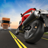 Traffic Road is an exciting driving game that takes you into thrilling races when driving a motorbike through crowded roads or needing to reach the finish line as quickly as possible.