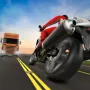 Traffic Road is an exciting driving game that takes you into thrilling races when driving a motorbike through crowded roads or needing to reach the finish line as quickly as possible.