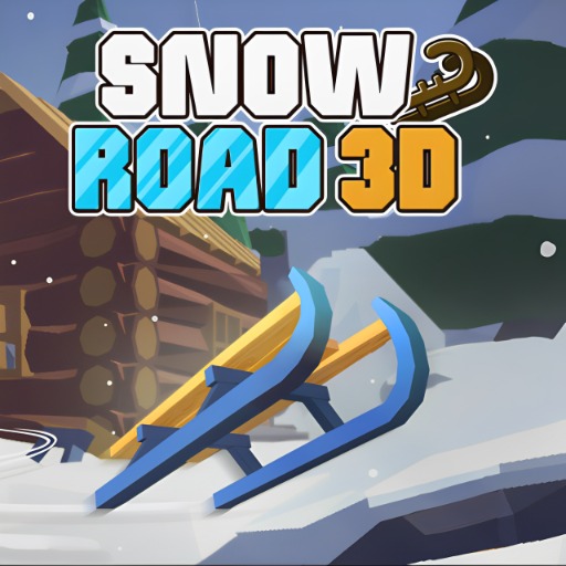 snow road 3d game